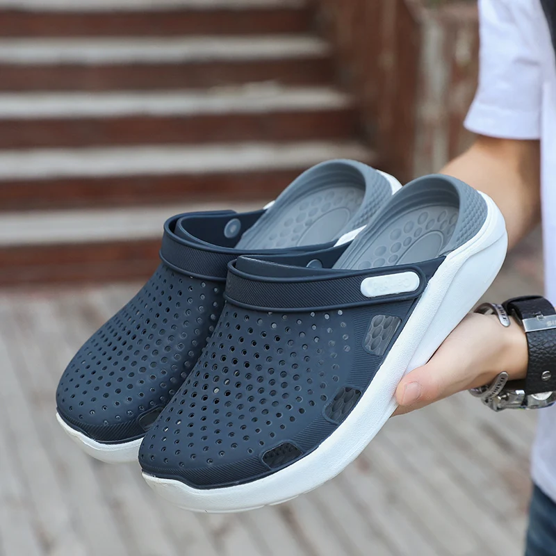 Мужские спортивные пляжные шлепанцы сандалии для сада и пляжа занятий на