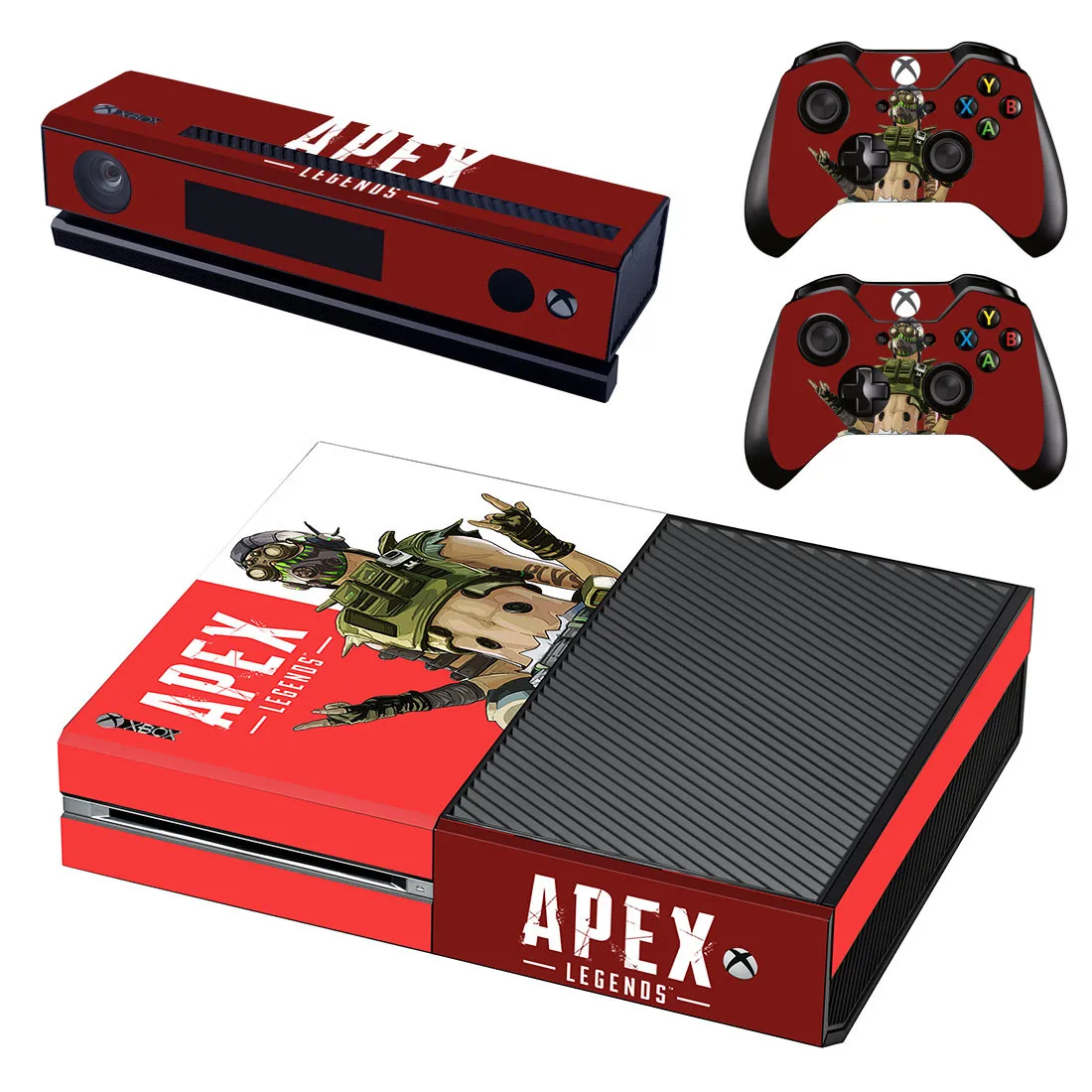 Apex legends стикер s для xbox one наклейки на кожу стикеры Adesivo для xbox one консоль Kinect два контроллера Скины