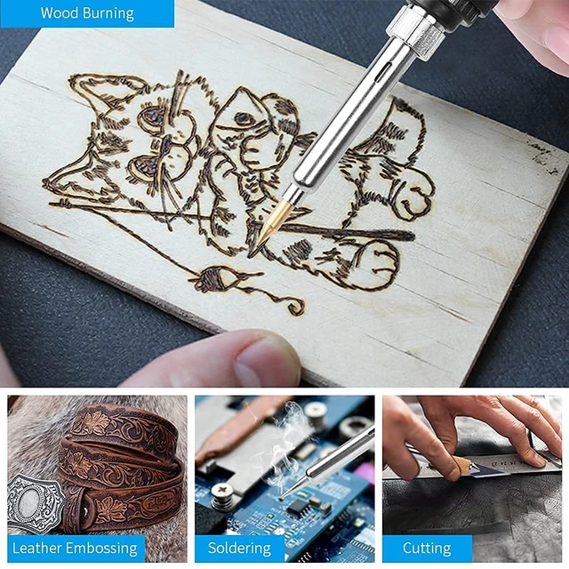 Wood Burning kit, Professional WoodBurning Pen Tool, DIY Creative