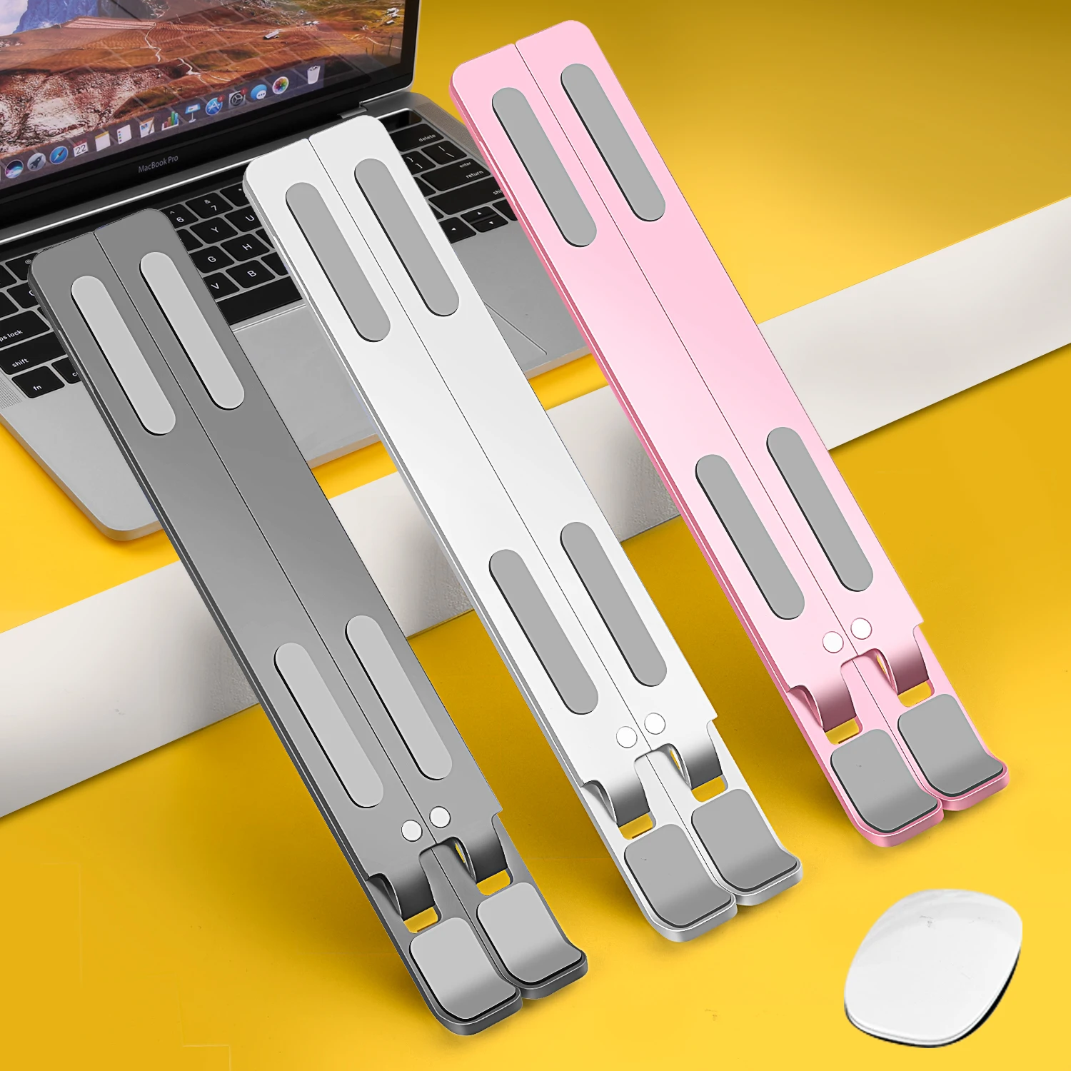 Подставка для ноутбука MacBook Pro складная подставка из алюминиевого сплава