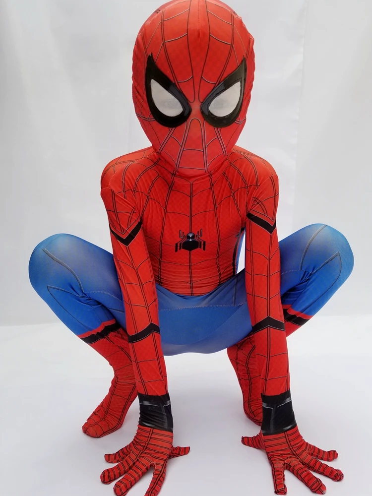 Marvel Legends костюм Человека паука детская маска одежда для костюмированной