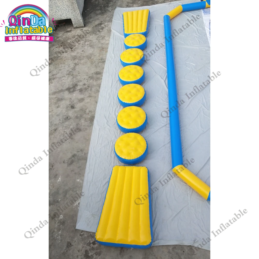 

Free Shipping Customized Inflatable Pool Mats Inflatable Floating Pontoon Bridge For Sale