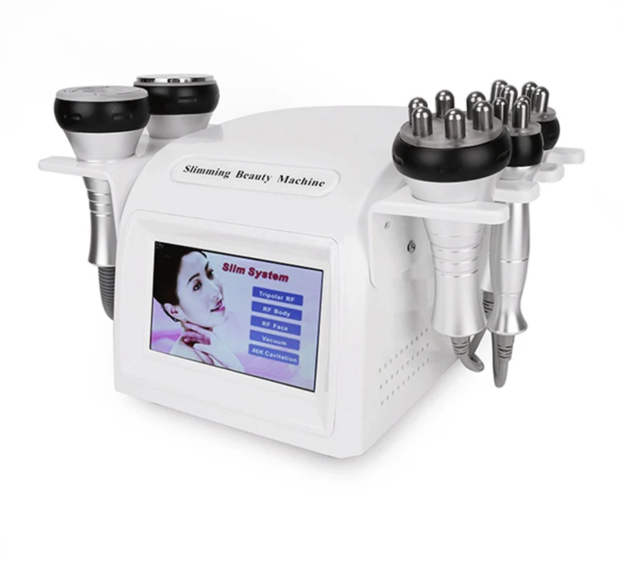 

5 IN 1 40K Cavitation Ultrasonic Weight Loss Beauty Machine RF Radio Frequency Rejuvenation Skin Lifting Tighten Anti-wrinkle