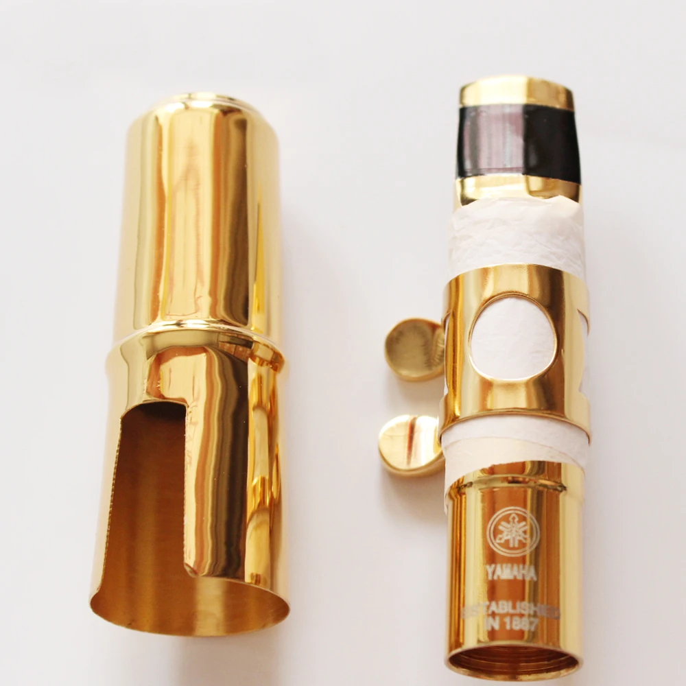 NewMFCProfessionalTenorSopranoAltoSaxophoneMetalMouthpieceGold