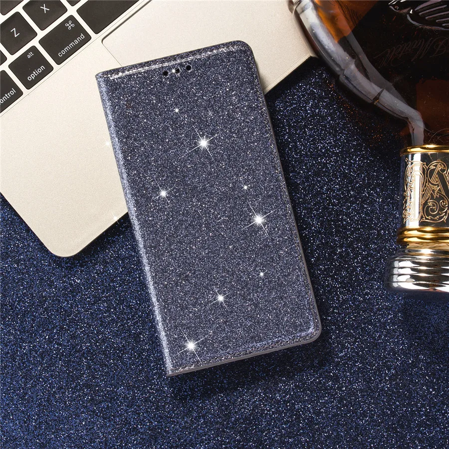 cute huawei phone cases Sang Trọng Bling Kim Tuyến Dành Cho Huawei P40 P30 P20 Giao Phối 30 20 10 Lite Pro P Thông Minh 2019 Y7 Y6 2019 Slim Ví Da Flip Cover cute huawei phone cases