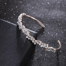 Горячая новинка модный очаровательный многослойный кристалл нерегулярные манжеты с геометрическими фигурами открывающийся браслет для женщин ювелирные изделия подарок Mujer Pulseras