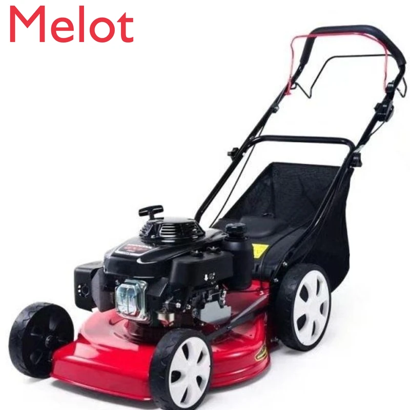 Lawn Machine Four Stroke Hand-Push Lawn Mower Weeding Machine Hit Grass Shears Mower. High Quality and Durable Convenient