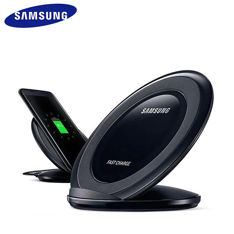 Original Samsung EP-NG930 Wireless Charger 15W Qi Fast Charge Pad For Samsung Galaxy S20 S10 Plus Note 10 Plus iPhone 8 Plus X oneplus wireless charger