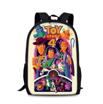 

Disney Cartoon Toy Story 4 Backpack For Primary School Bags Boys Girls Kids Bag Infantil Menino Rucksack 16inch