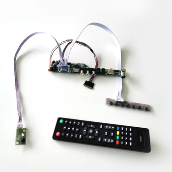

For N133B6-L23/L24 1366*768 VGA+HDMI+AV+USB+RF 13.3" LVDS 40Pin WLED notebook PC T.V56 screen controller drive board DIY kit