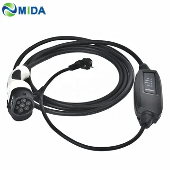 

DUOSIDA 16A IEC62196 Type 2 Mennekes EV Charging Cable Car Charger
