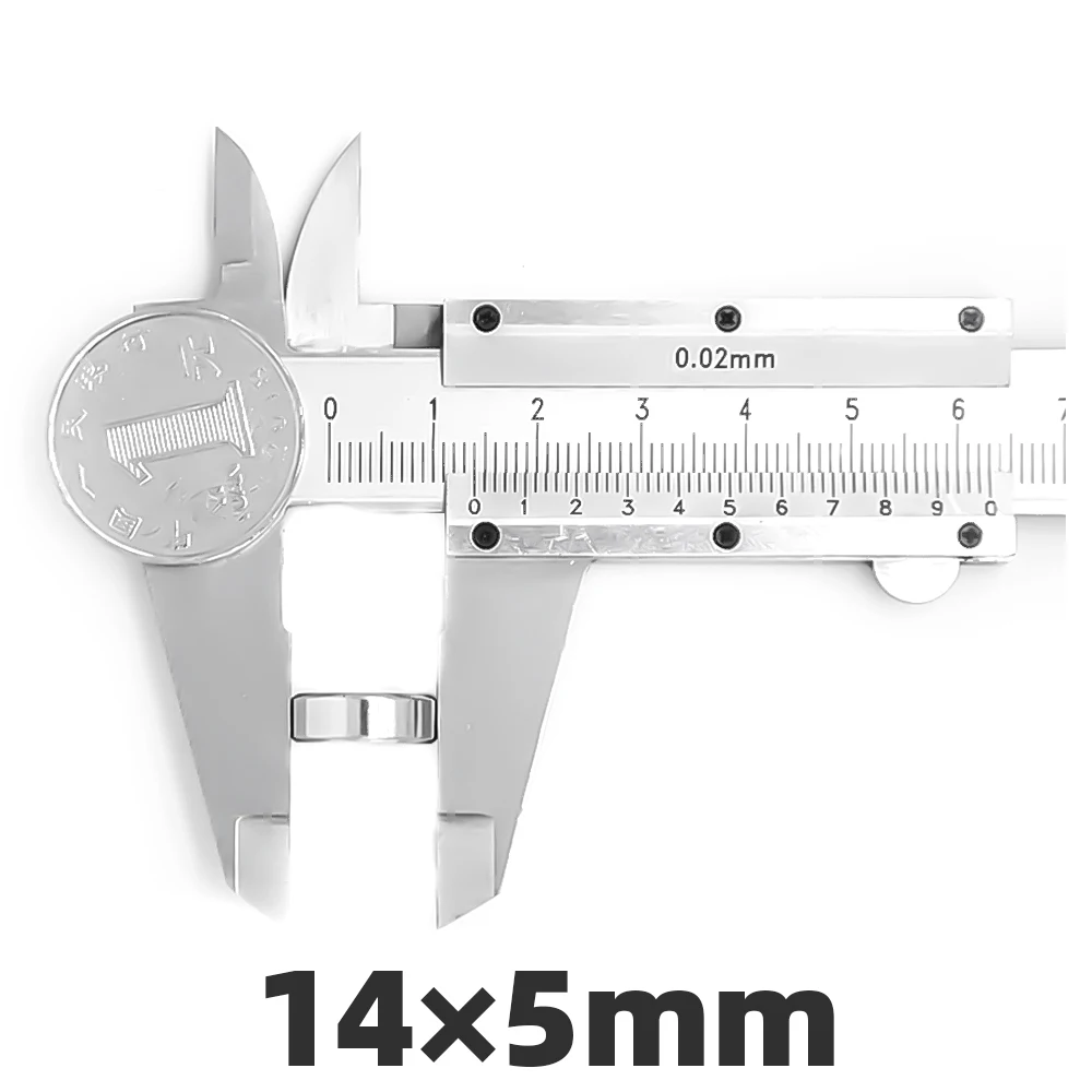 AI DIY 5/20/50 шт 14x5 мм Маленькие Круглые неодимовые магниты сильный Мощный холодильник редкоземельный магнит диск 14*5 мм