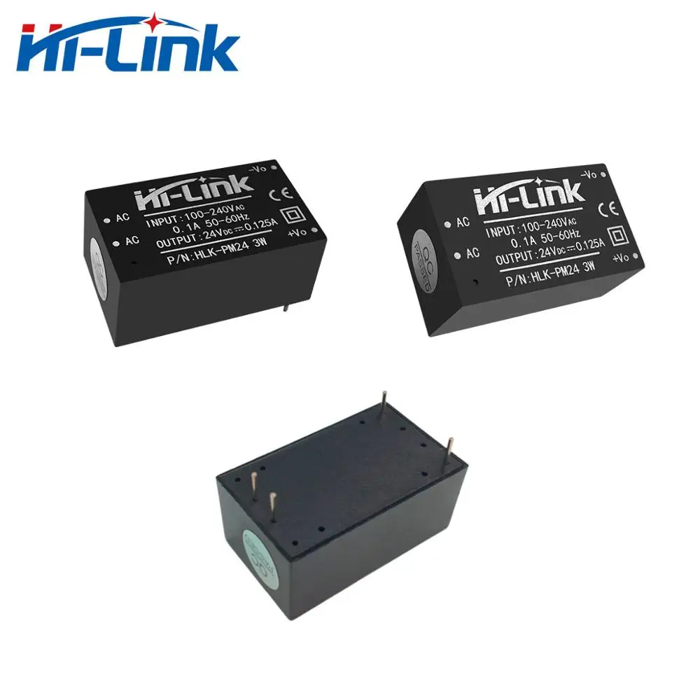 Бесплатная доставка 10 шт. HLK PM24 Hi Link источник питания постоянного тока 24 В 3 Вт