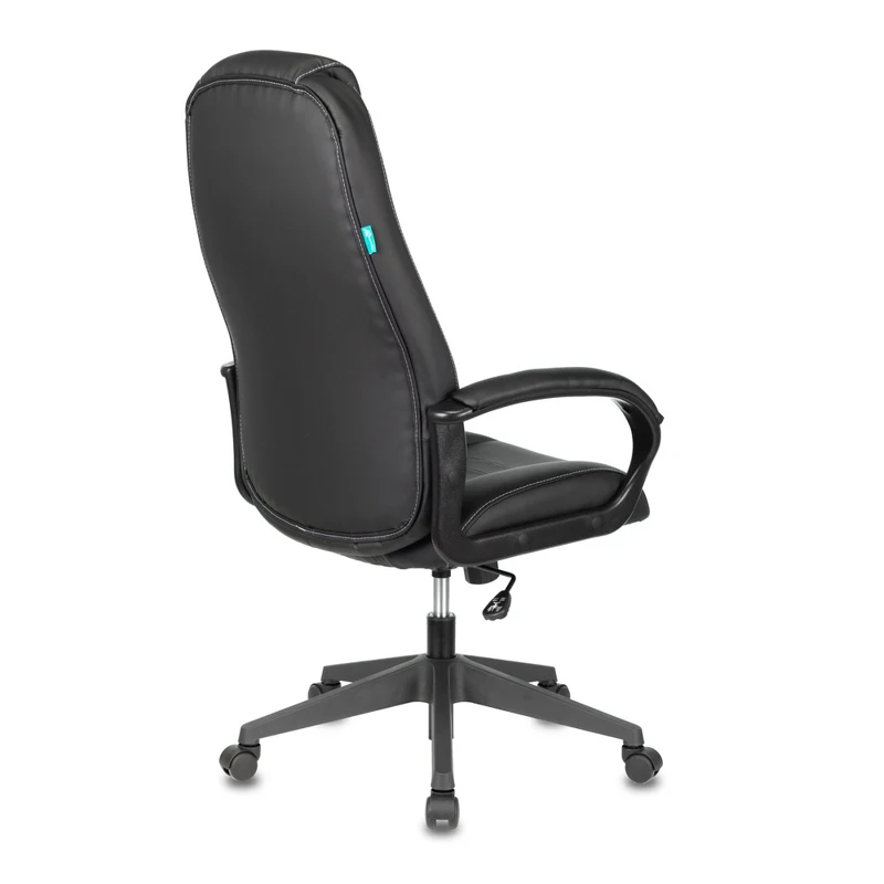 Кресло игровое БЮРОКРАТ VIKING 8N на колесиках искусственная кожа черный (viking