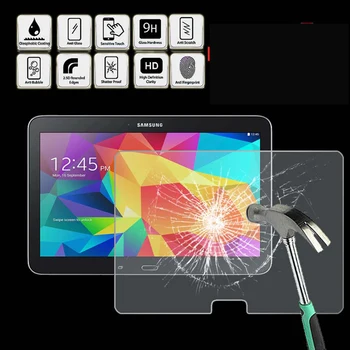 

For Samsung Galaxy Tab 4 10.1 T530 T535 T533 T536 Tablet Tempered Glass Screen Protector Anti Fingerprint Proective Film