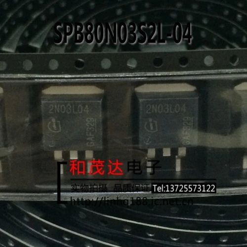 5 шт./2N03L04 SPB80N03S2L-04-263 30V 80A TO263