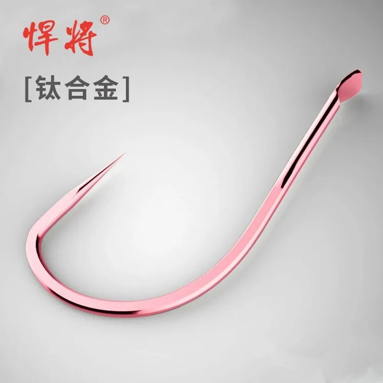 30 шт. рыболовные крючки без колючки#0,1-#4 Высокоуглеродистая сталь углеродистая зеленая и красная розовая Приманка Держатель рыболовный крючок Япония - Цвет: pink