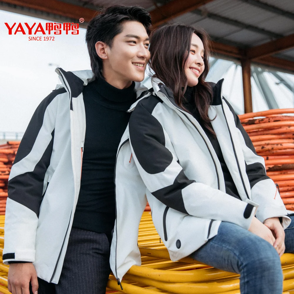 ネクタイ送料無料 Yayaya 女性と男性のための厚いユニセックスジャケット 暖かいアウター 防水性と防風性 冬の衣類 17春夏新作 Other Senfinances Sn