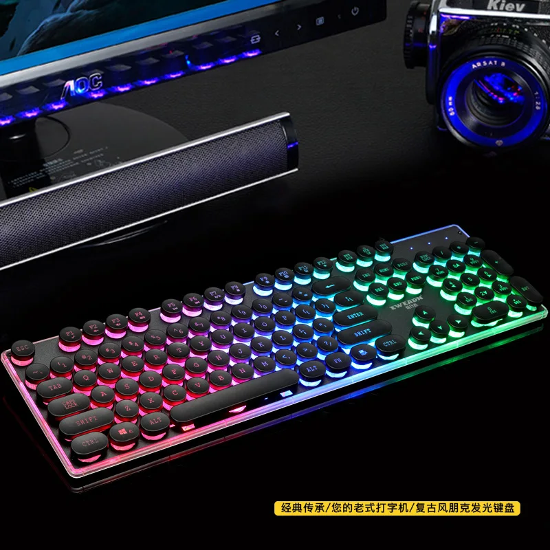 Бывший Уокер Gx60 панк-техника Handfeel клавиатура курица игровая клавиатура AliExpress клавиатура