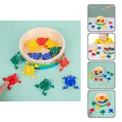 Jouet de grenouille sautante en plastique anti Stress pour enfants, jouet Animal élastique amusant pour le bureau 