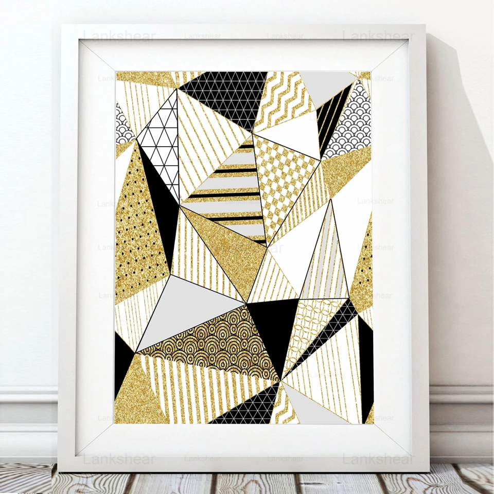 

Abstract Geometry Canvas Painting Line Pattern Wall Art Modular Hd Posters and Prints Home Decoration Cuadros Poster Decor