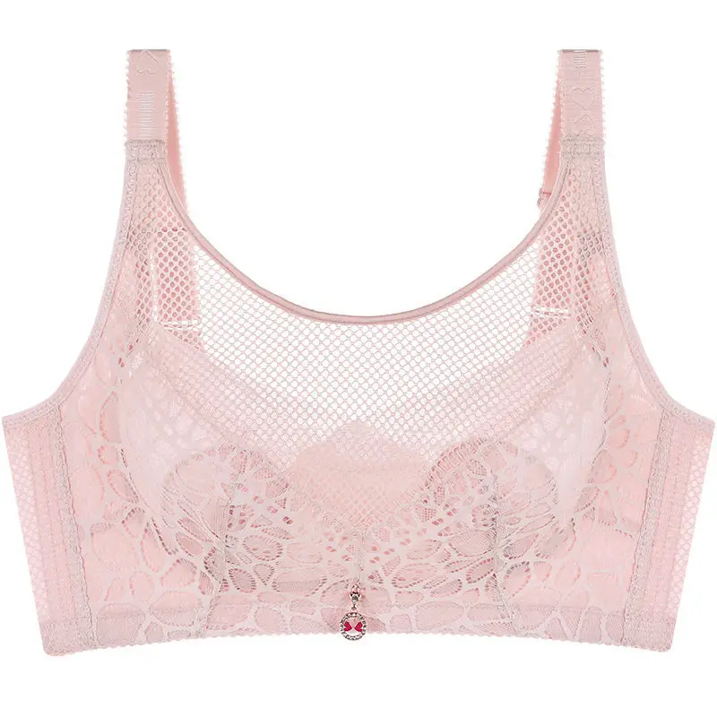 Fashion Sexy Satin Bras for Women Push Up Lingerie Wire Free Lace Bra Bralette Female Underwear Intimates Plus Size Bh C D E Cup