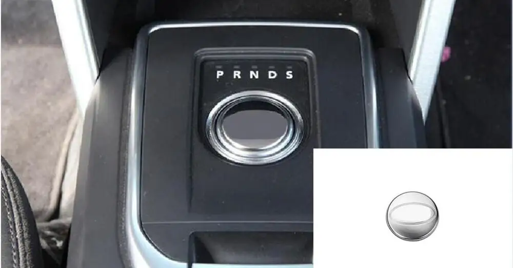 

Interior Car Gear Head Shift Knob Cover Handball Trim Sticker For Land Rover Range Rover Velar 2017 2018 1pcs