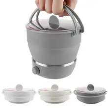 ГОРЯЧАЯ 110-240 В Тепловая плита, многофункциональная Бытовая портативная складная электрическая кухонная посуда, тепловая плита