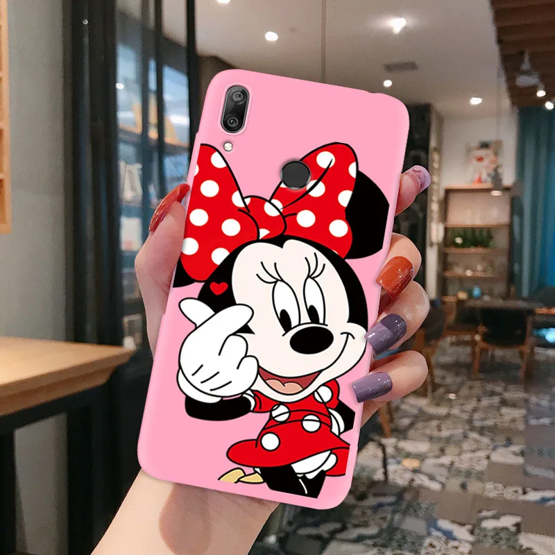 TPUPNK004 Для huawei P Smart чехол P Smart Z Plus с Микки Маусом многоцветный прелестный, в мультяшном стиле, из термопластичного полиуретана для huawei P30 P30 Lite P30 Pro Чехол - Цвет: TPUPNK004
