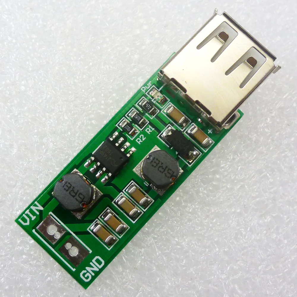 DD1205UA 1,2-6 в до 5 В USB выход Автоматический Бак-boost DC преобразователь питания модуль