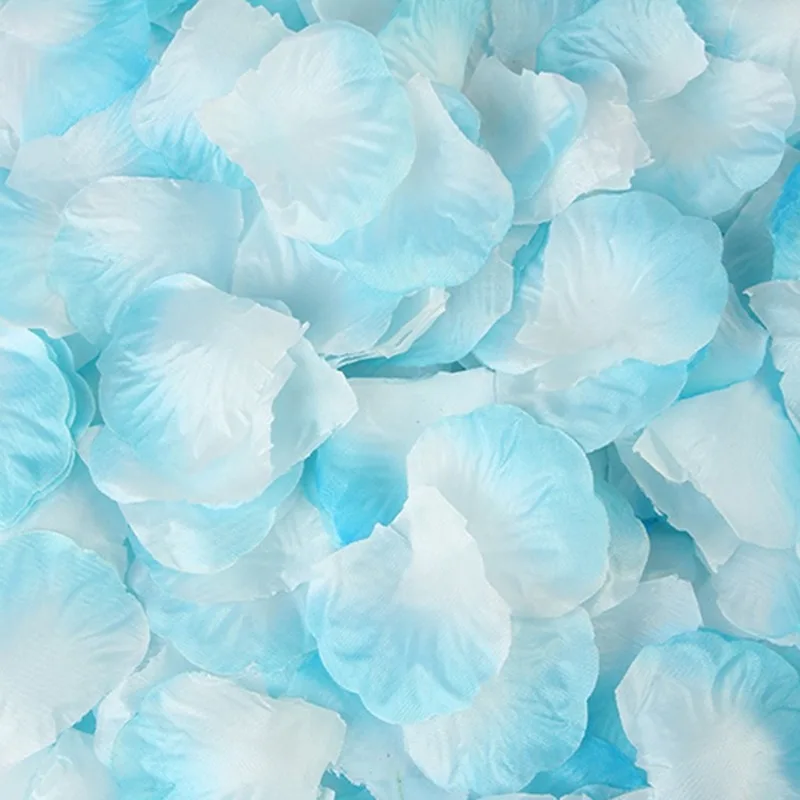 100piece/lot 5*5cm Artificial Flowers Simulation Rose Petals Decorations Wedding Marriage Room Rose Flower