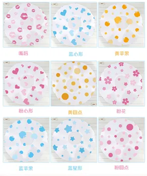 

Adult Waterproof Shower Cap Shower Waterproof Toque Thick Shower Cap Kitchen Oil Resistant Smoke Gift