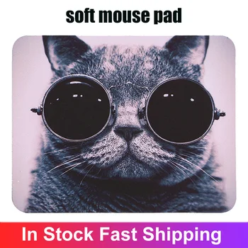

Mouse Pad Thermal Transfer Cat Picture Anti-Slip Laptop PC Mice Pad Mat Mousepad For Optical Laser Mouse Pad For Computer Gamer