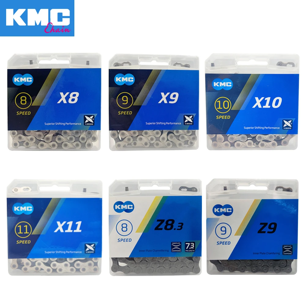 Цепь велосипедная KMC X8 X9 X10 X11 X12 8/9/10/11/12 скоростей шатун SRAM 8 9 10 11 12 s переключатель