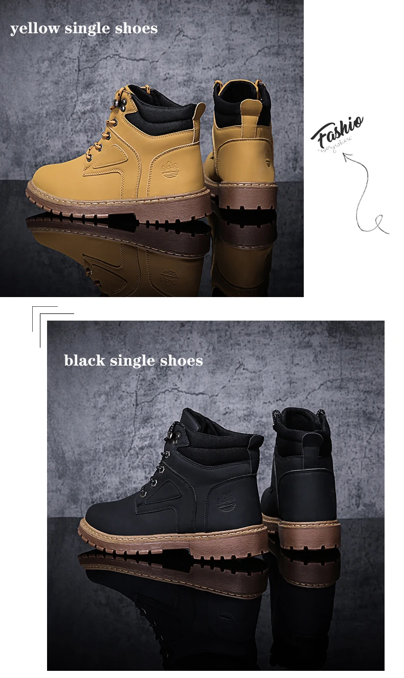 PUPUDA trend/Повседневная Уличная обувь для мужчин; новые зимние ботинки; мужские водонепроницаемые спортивные мужские туфли; модная обувь для бега