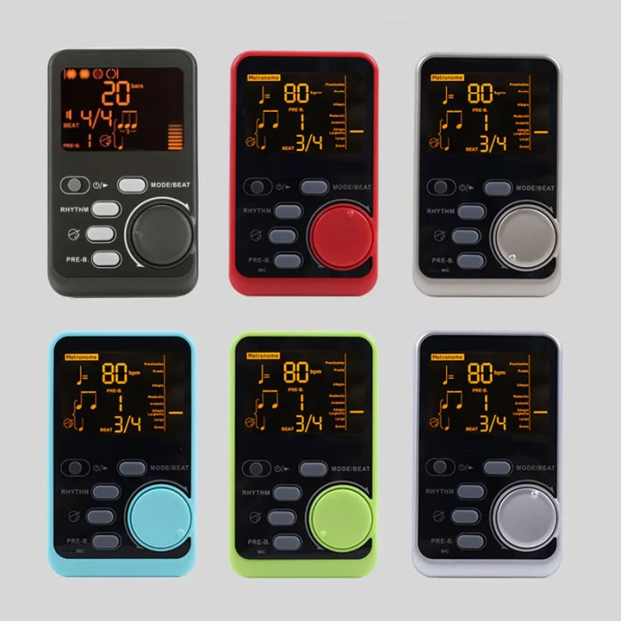 WSM-240 Metro-tuner ритм-устройство Портативный электронный метроном Универсальный тюнер музыкальный инструмент Аксессуары ZJ55