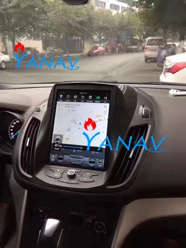 Buy 10.4'Tesla VERTICAL Screen Car Android For-Ford Maverick For-ford KUGA 2013-2018 Radio GPS Maps Map Navigation Player WIFI Media