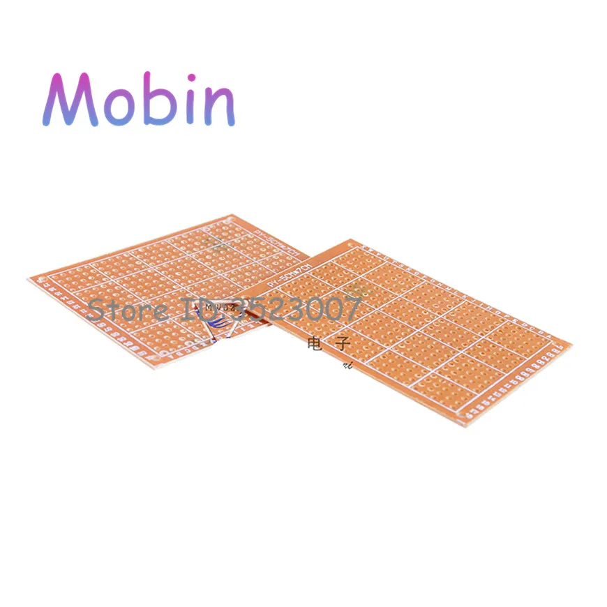 100 шт./лот 5*7 печатных плат 5x7 5 см 7 DIY Прототип бумаги печатной платы Универсальный