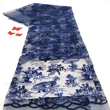 

New Apricot High Quality Swiss voile laces Switzerland Hot Sell Mesh 2020 top african rose cord Embroidery African lace fabrics