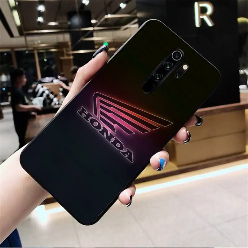 Автомобильный брендовый чехол для Honda роскошный уникальный телефона Redmi Note 9 8 8T 8A 7