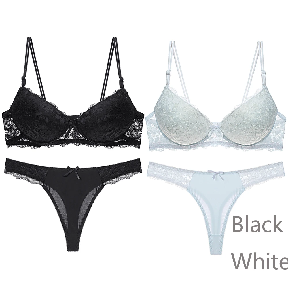 black white