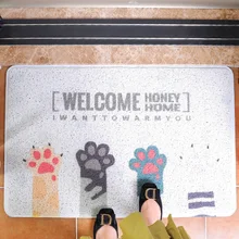 Doormat, living room, entrance door, PVC floor mat, carpet mat, household door wire ring, earth rubbing, antiskid foot pad
