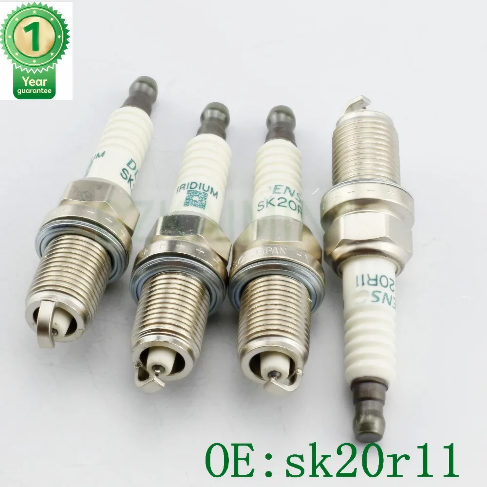 4 шт. свечей зажигания SK20R11 для Toyota Camry Highlander Scion Lexus 90919-01210