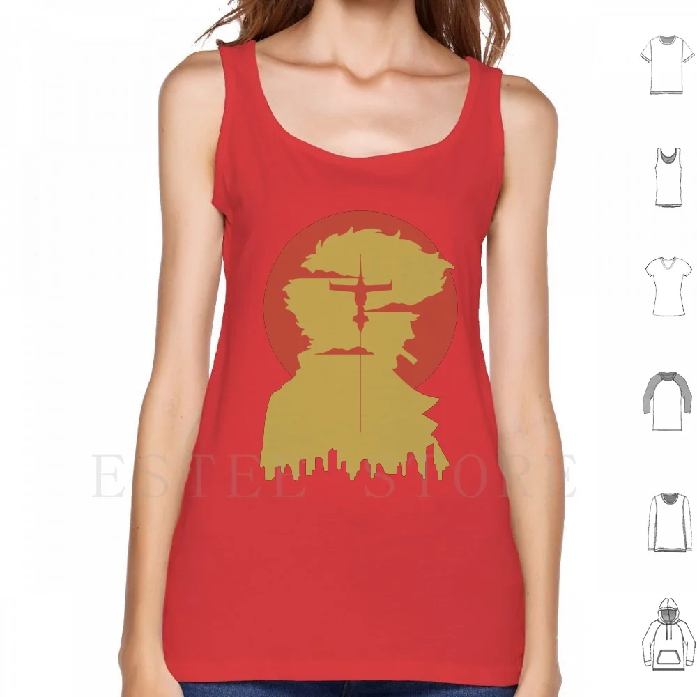 Cowboy Bebop Retro Vintage Canotte Gilet Senza Maniche Cowboy Bebop Anime Bebop Cowboy Manga Space Spike Spike Cowboy Bounty