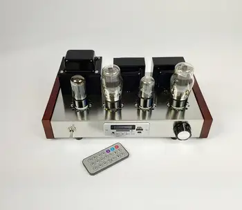 

6N9P 6P3P Valve Tube Amplifier with Radio USB MP3 Decoder HIFI single-ended amp USB/MP3/SD/MMC DIY/Finished