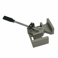 Одна Ручка 90 градусов правый угол зажим деревообрабатывающий каркас зажим инструмент для папок алюминий