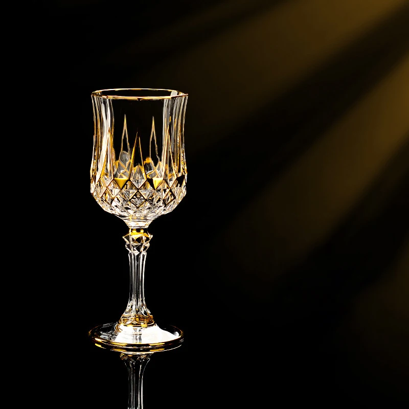 Gold Luxury Wine Glass Wine Champagne Goblet European Style