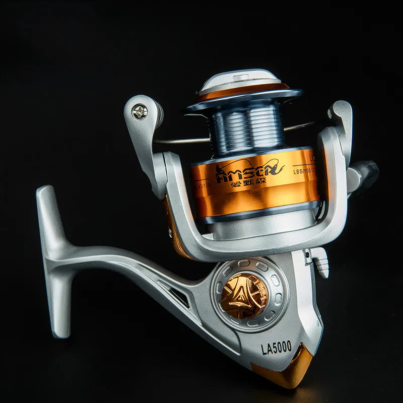  Fishing Reals Aluminum Body Spinning Reel High Speed G-Ratio 5.1:1 Fishing Reels Peche Fish Tools C
