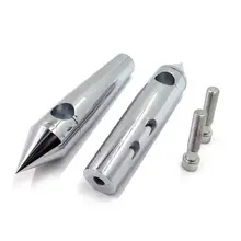 2x Мотоцикл хромированный шип " Rise заготовка руль стояки для Harley Honda Yamaha Suzuki Touring Dirt Bike руль