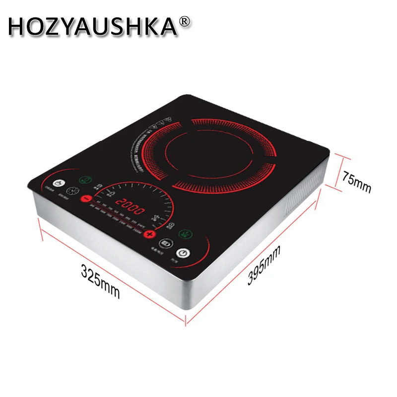 3500W Induction Cooker commercial touch battery stove large firepower fried cooking induction cooker,electric stove boiler